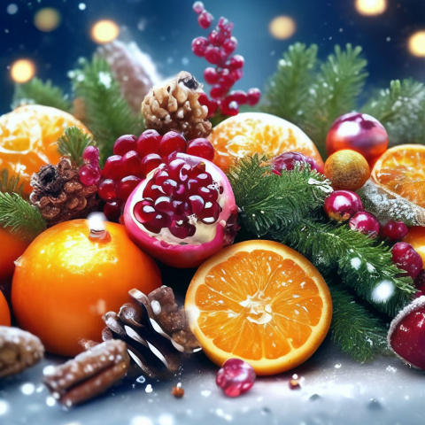 Сезонные продукты декабря